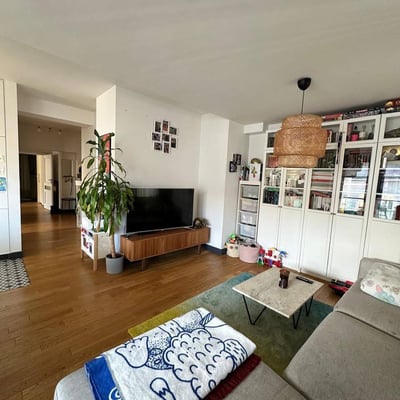 Аренда уникальной 4-комнатной квартиры, 102 м², район Звержинец, Краков, Польша